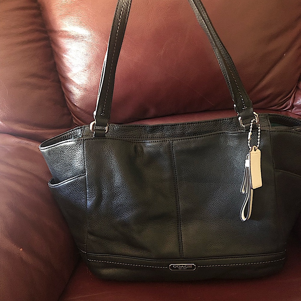 COACH-PARK LEATHER CARRIE TOTE
F23284